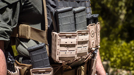 T.A.C.S. DOUBLE RIFLE MAGAZINE CARRIER AR15