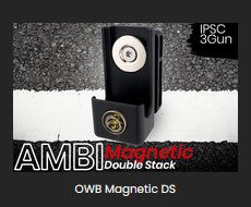 10-AMBI Magnetic Doble Stack - OWB Magnetic DS - 3Gun USPSA