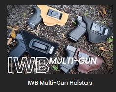 2 IWB  Multi Gun - IWB Holster