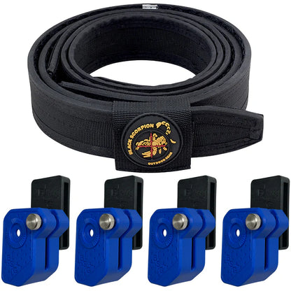 combo Competition Rig - 1 Pro HD Belt, 4 Ambidextrous Double Stack Mag