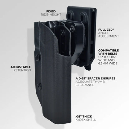 OWBH - Quick Release OWB Holster w/ Male Adapter