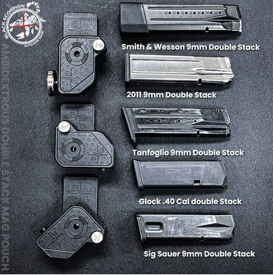 Ambidextrous Double Stack Magazine Pouch