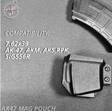 Rifles - AK-47, AKM, AKS, SIG556R Magazine Pouch