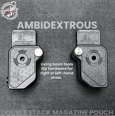Ambidextrous Double Stack Magazine Pouch