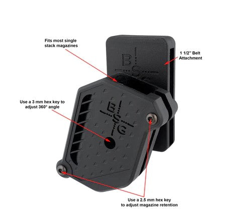SS - Single Stack Competition Magazine Pouch