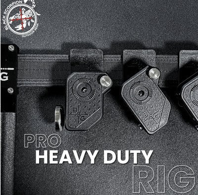 combo Competition Rig - 1 Pro HD Belt, 4 Ambidextrous Double Stack Mag