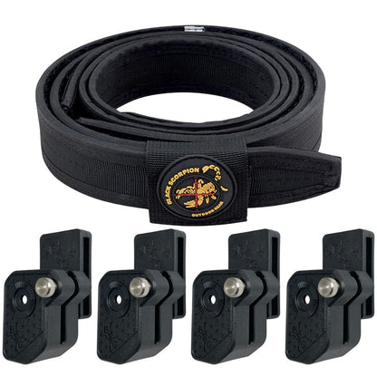 combo Competition Rig - 1 Pro HD Belt, 4 Ambidextrous Double Stack Mag