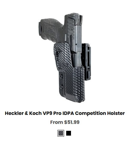 H&K VP9  Pro IDPA Competition Holster - OWB Holsters