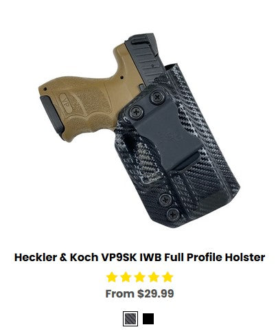 H&K VP9SK IWB Full Profile Holster - IWB Holsters