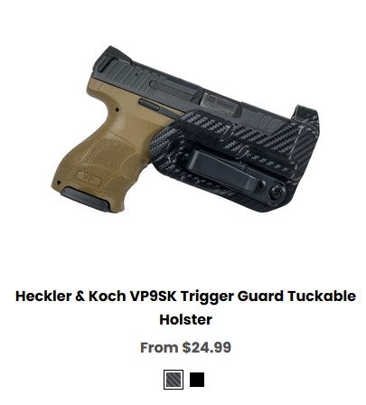 H&K VP9SK Trigger Guard Tuckable Holster - IWB Holsters