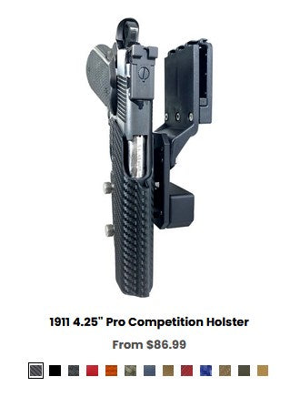 PRO& 1911 4.25'' Pro Competition Holster.25'' Pro Competition Holster