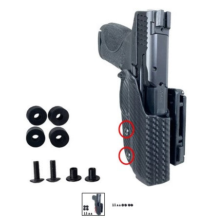 Replacement Kit - Pro IDPA Competition Holster Hardware Replacement Kit $ 8.99