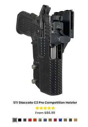 Staccato C2 Pro Competition Holster - OWB Holsters