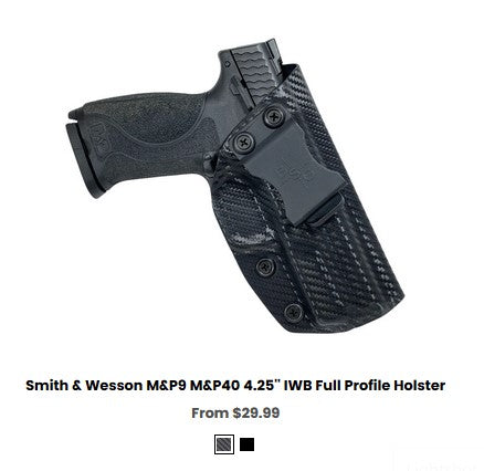 Smith & Wesson M&P9 4.25  M&P40 4.25'' IWB Full Profile Holster - IWB Holsters